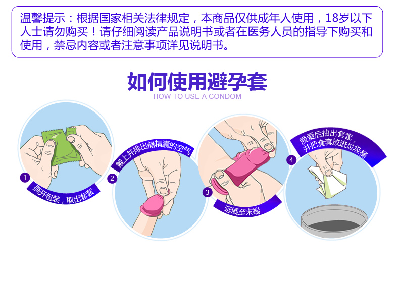 杜蕾斯避孕套经典四合一24只装超薄情趣型安全套男女成人计生用品